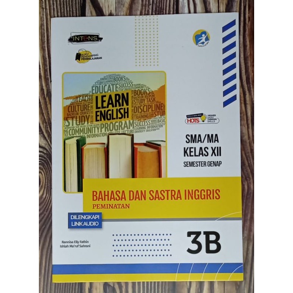LKS Bahasa dan Sastra Inggris SMA dan MA Kelas XII 12 semester 2 INTENS