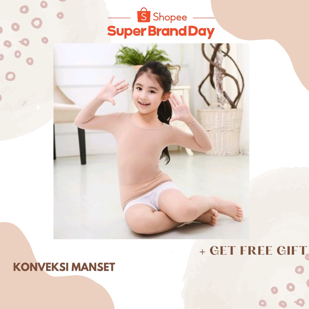 BAJU MANSET ANAK BAHAN KAOS PREMIUM MANSET LEMBUT DAN ADEM TERMURAH UKURAN (M) 4-7 th /PROMO/DISKON