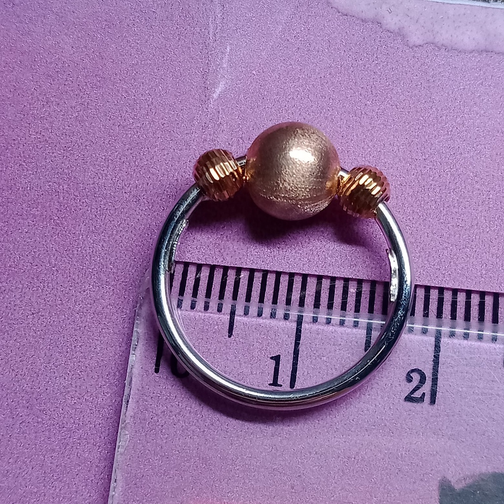 Cincin anak emas 17k - 1.7 Gr kadar 750 - 4054