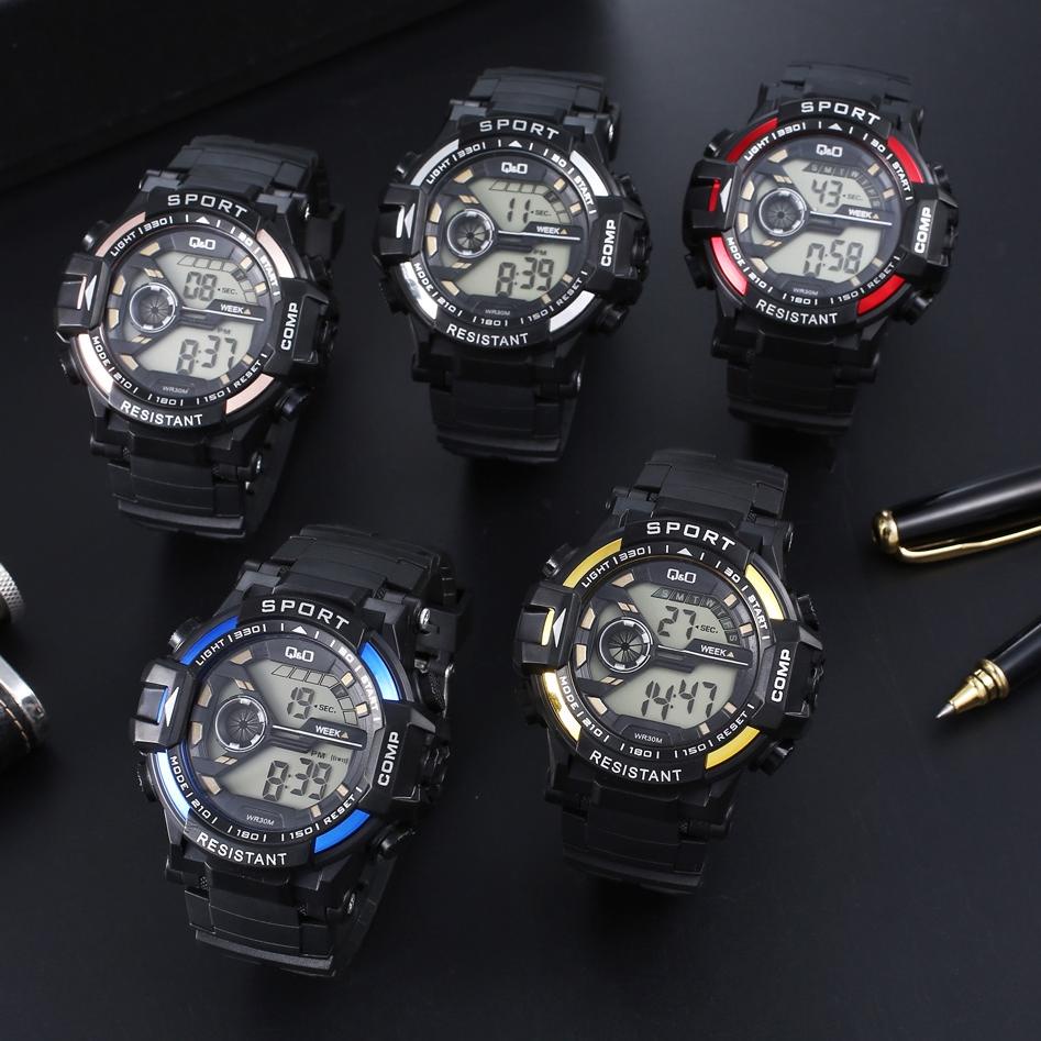 ➵Diskon✶ JAM TANGAN PRIA FASHION CASUAL SPORTS DIGITAL LED QUARTZ MEN WOMEN DIGITAL WATCH M90 74