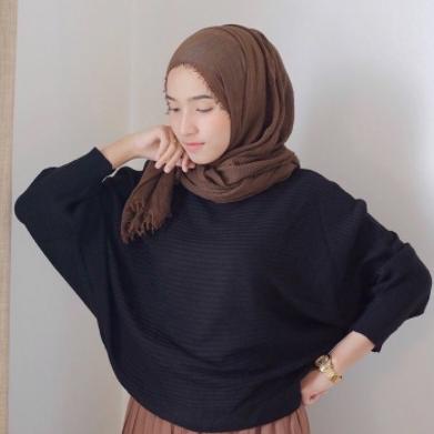 Diskon Lasperal Rajut Batwing Tangan Kelelawar / Sweater Wanita / Rajut Batwing / Atasan Rajut / Swe