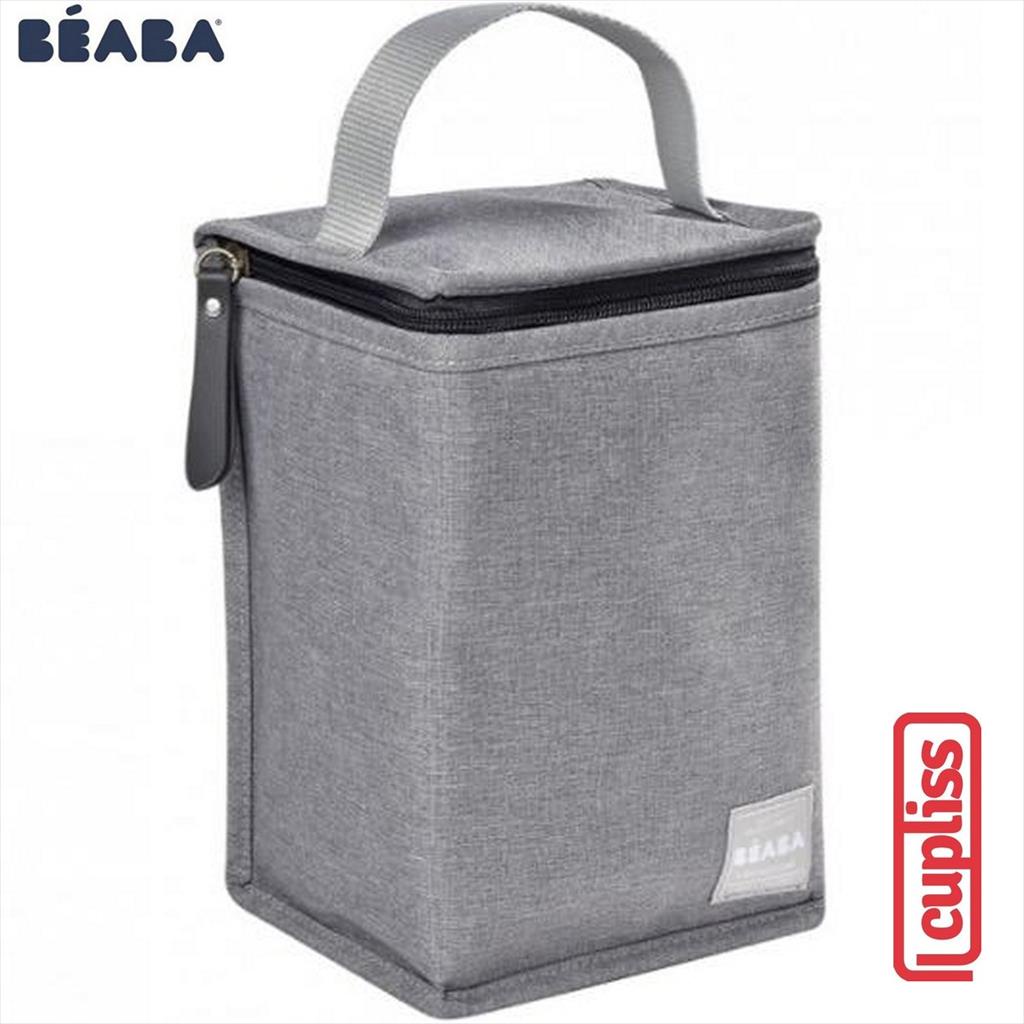 BEABA Isothermal Pouch Meal Bag Grey Tas Susu Bayi