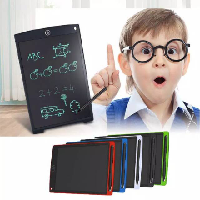 LCD Drawing Writing Tablet 8.5 inch Papan Tulis Anak Dewasa Board writing pad Papan Magic