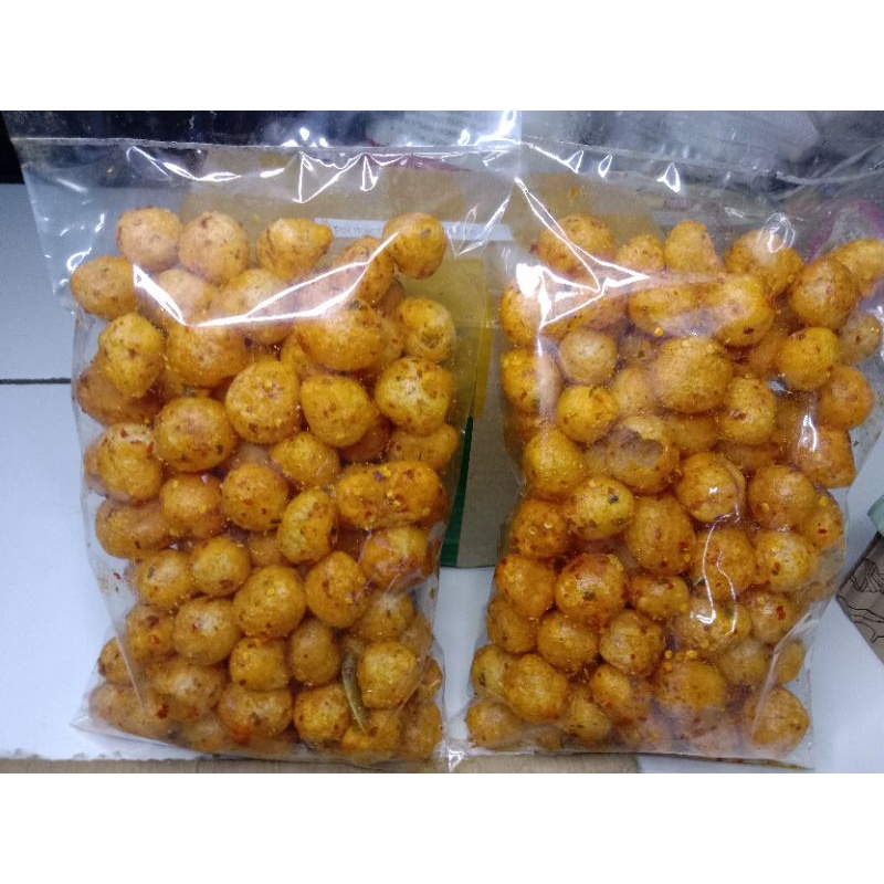 

ndog lewo/cimol kering extra pedas daun jeruk 250g