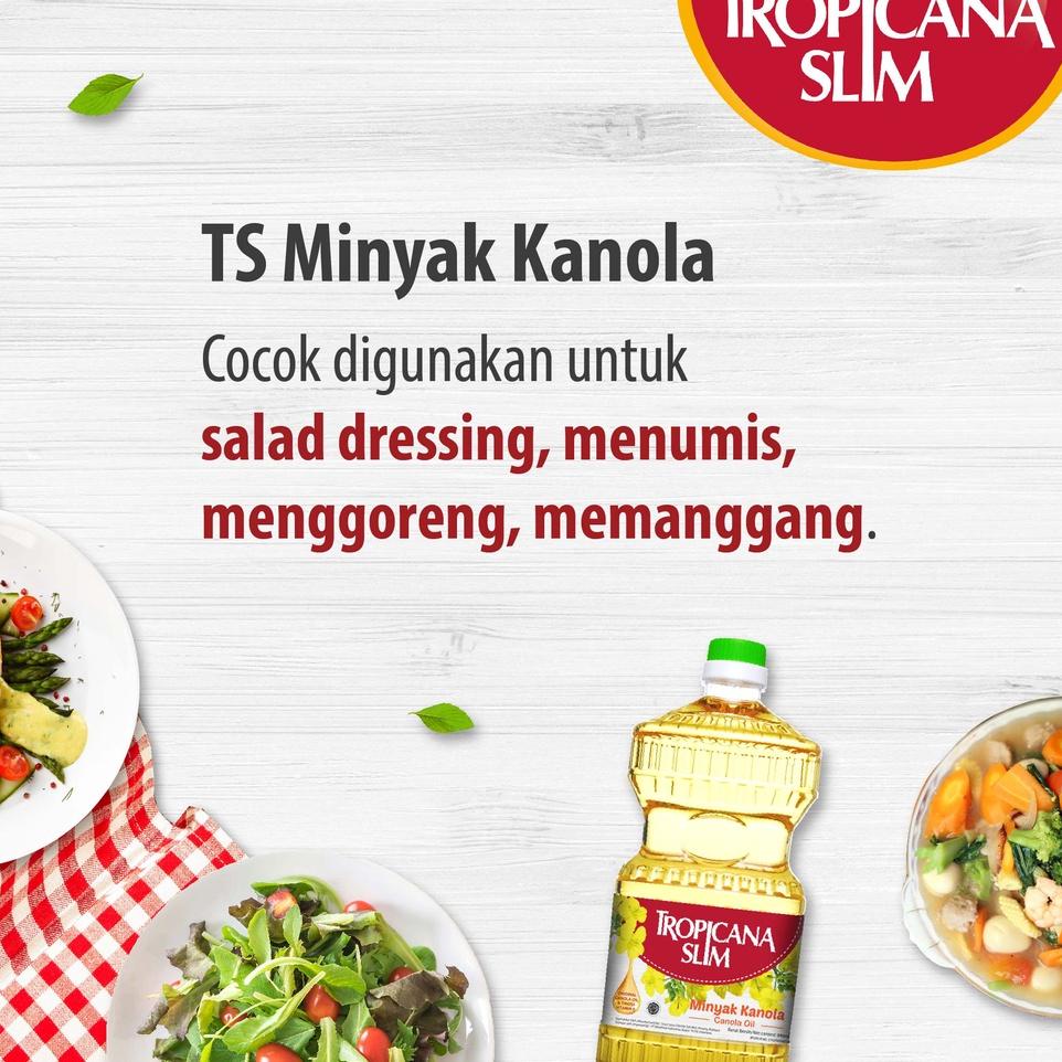 

[PRODUK RYCWJ] Tropicana Slim Minyak Kanola 946ml - 100% Pure Canola Oil GBQ