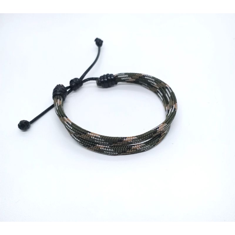 Gelang Paracord 3mm Kombinasi Buckle Pria Wanita