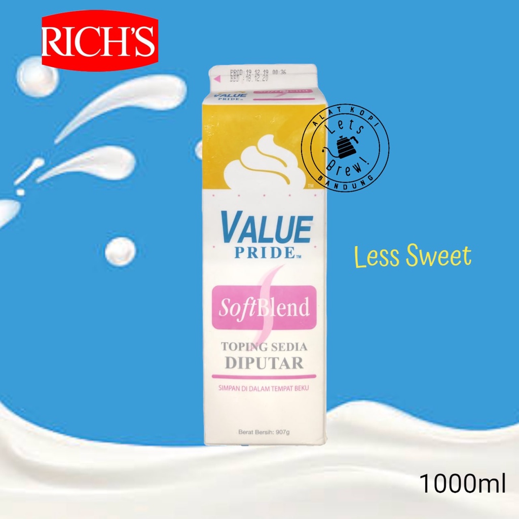 

RICHS WHIPPING CREAM 907GR / RICHS WHIPING KRIM 907 GR