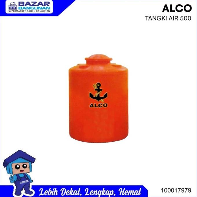 Jual Tangki Tandon Toren Air Water Tank Alco Liter Ltr L Orange