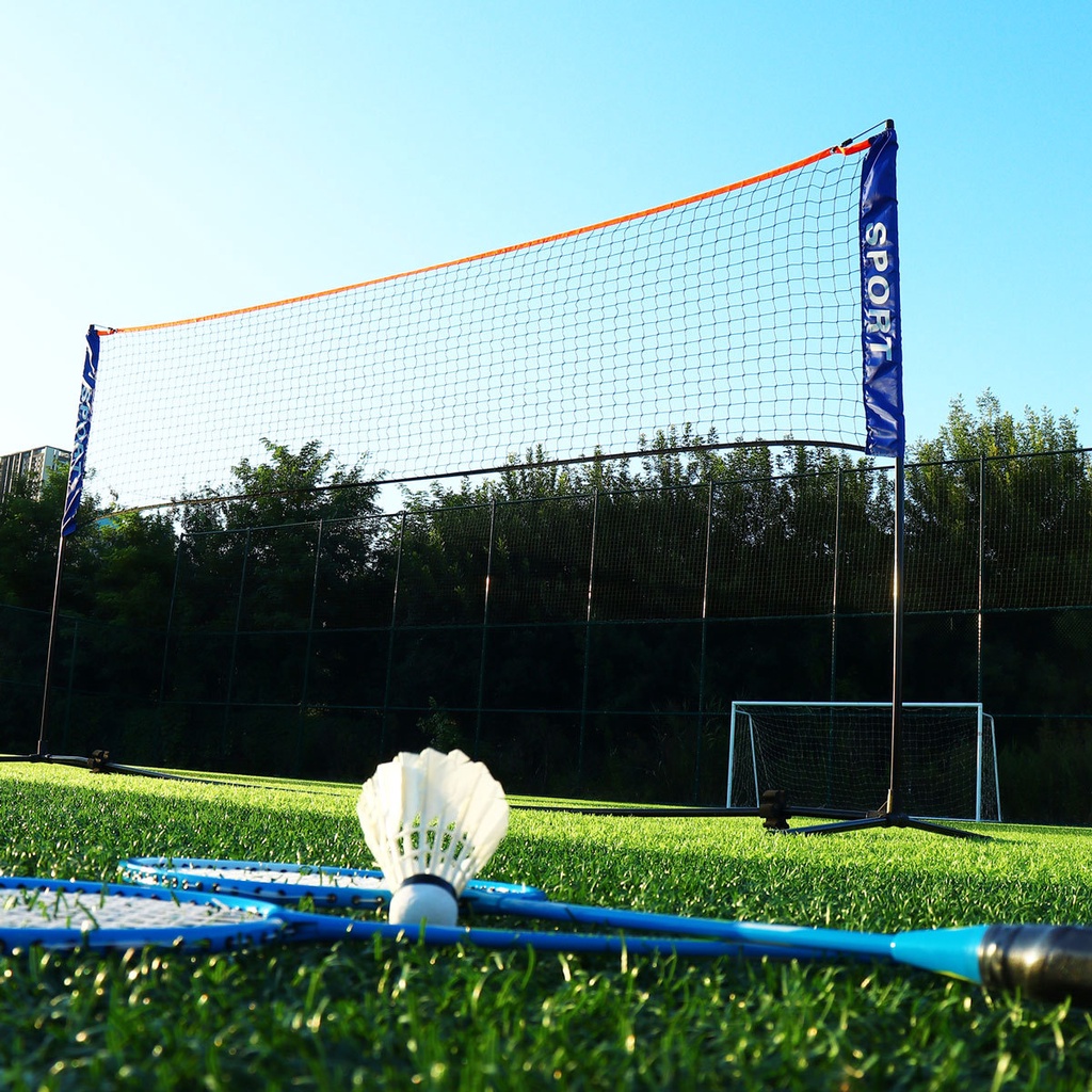 Net Portable BuluTangkis Badminton Praktis Untuk Latihan Badminton