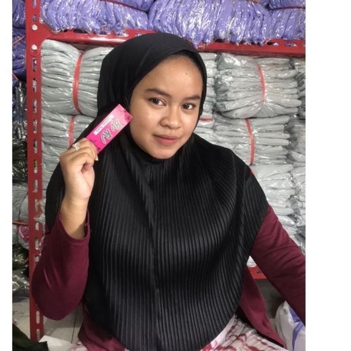 ♠  BERGO MARYAM PLISKET PREMIUM JUMBO SHAWL LIDI TALI INSTAN