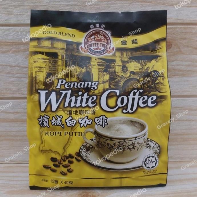 

[BISA COD] Coffee Tree Penang White Coffee 3in1 600gr (15sachet x 40gr) Malaysia