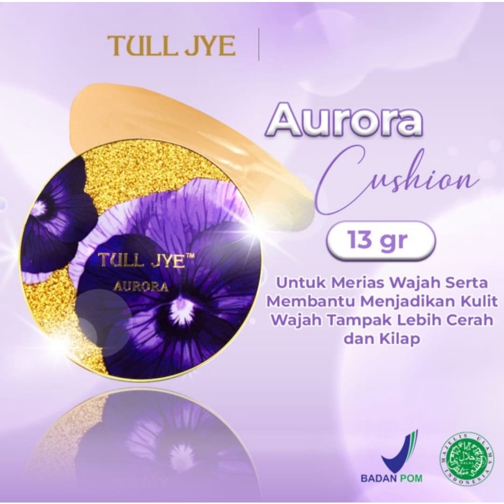TULL JYE AURORA CUSHION #23 (Natural Beige) ORI 100%