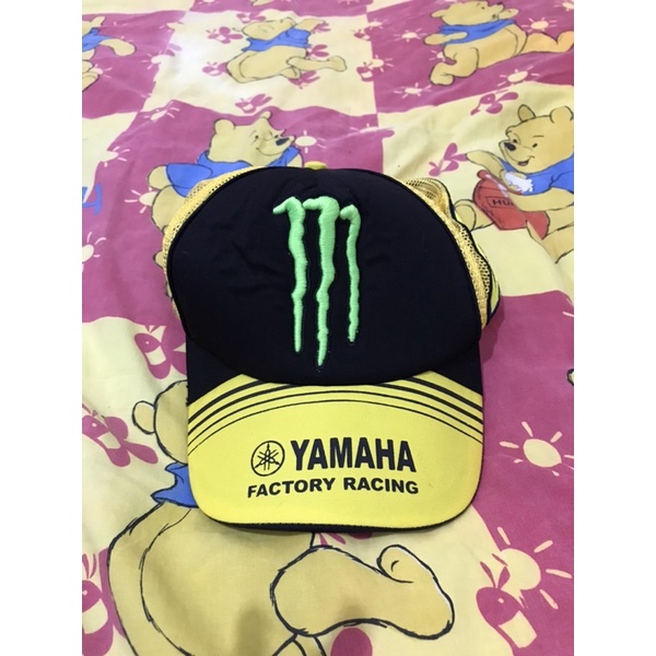Topi cap VR46 yamaha monster energy masih bagus bukan original