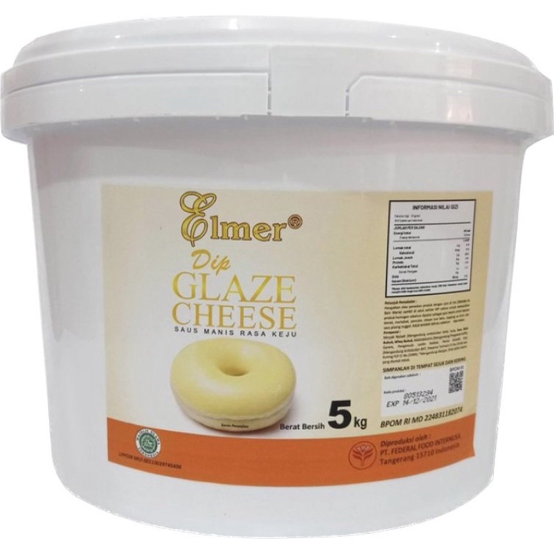 Elmer Cheese Dipping Glaze 5kg