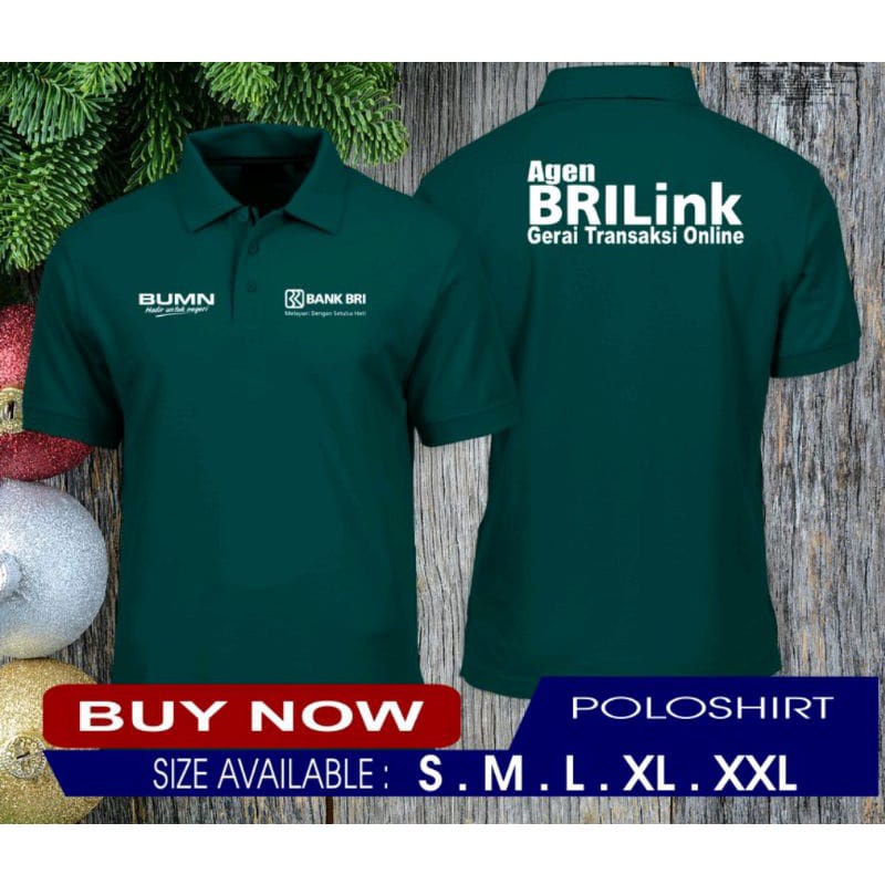 Kaos Brilink Seragam Brilink Baju Brilink polo tshirt