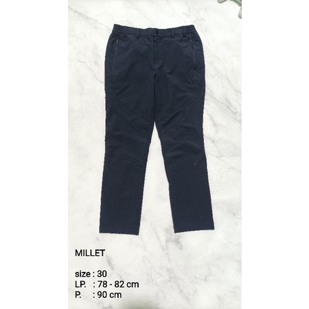 celana outdoor second MILLET size 30