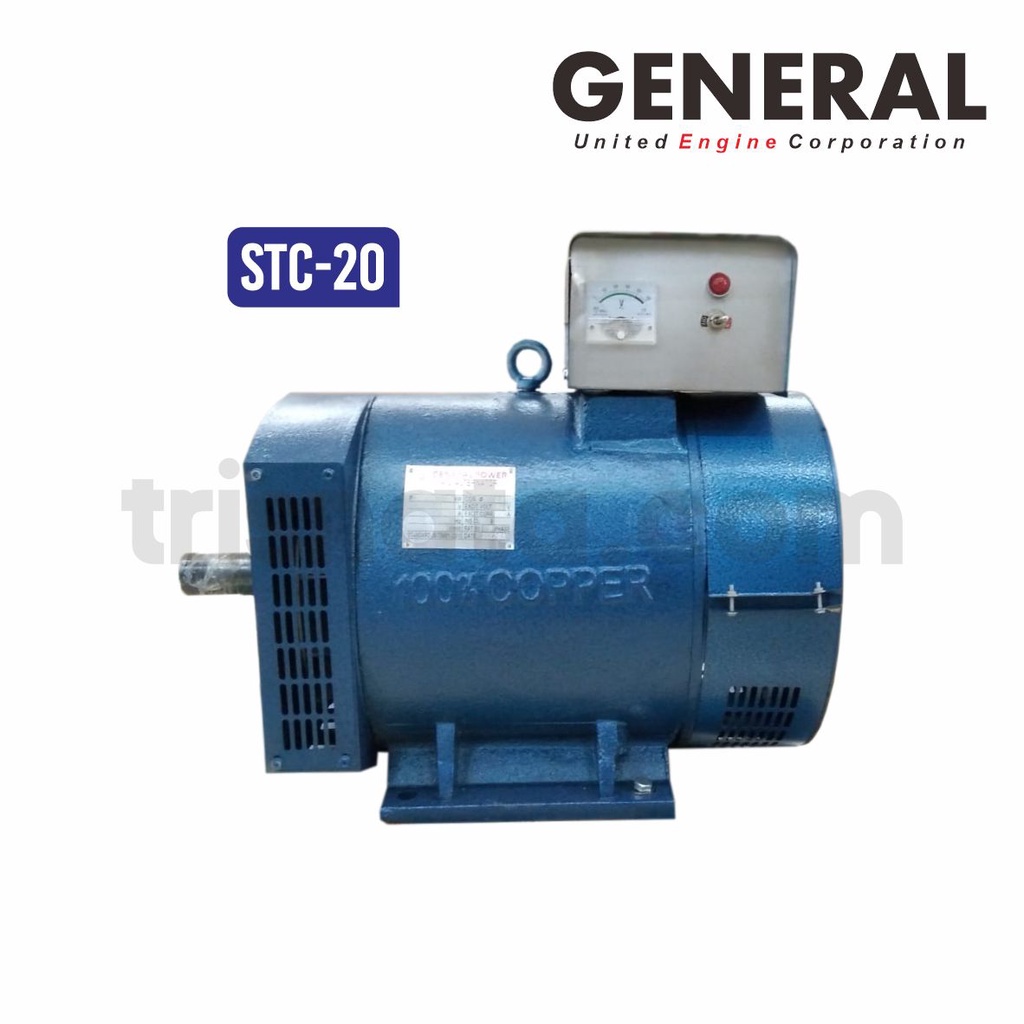 GENERAL DINAMO ALTERNATOR 20.000 WATT STC20 KW 1 PHASE / 3 PHASE