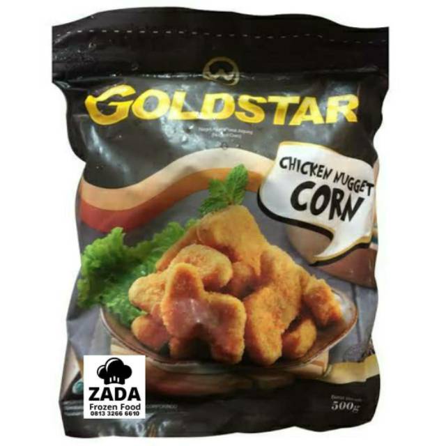 GoldStar Chicken Nugget Corn 500 Gr