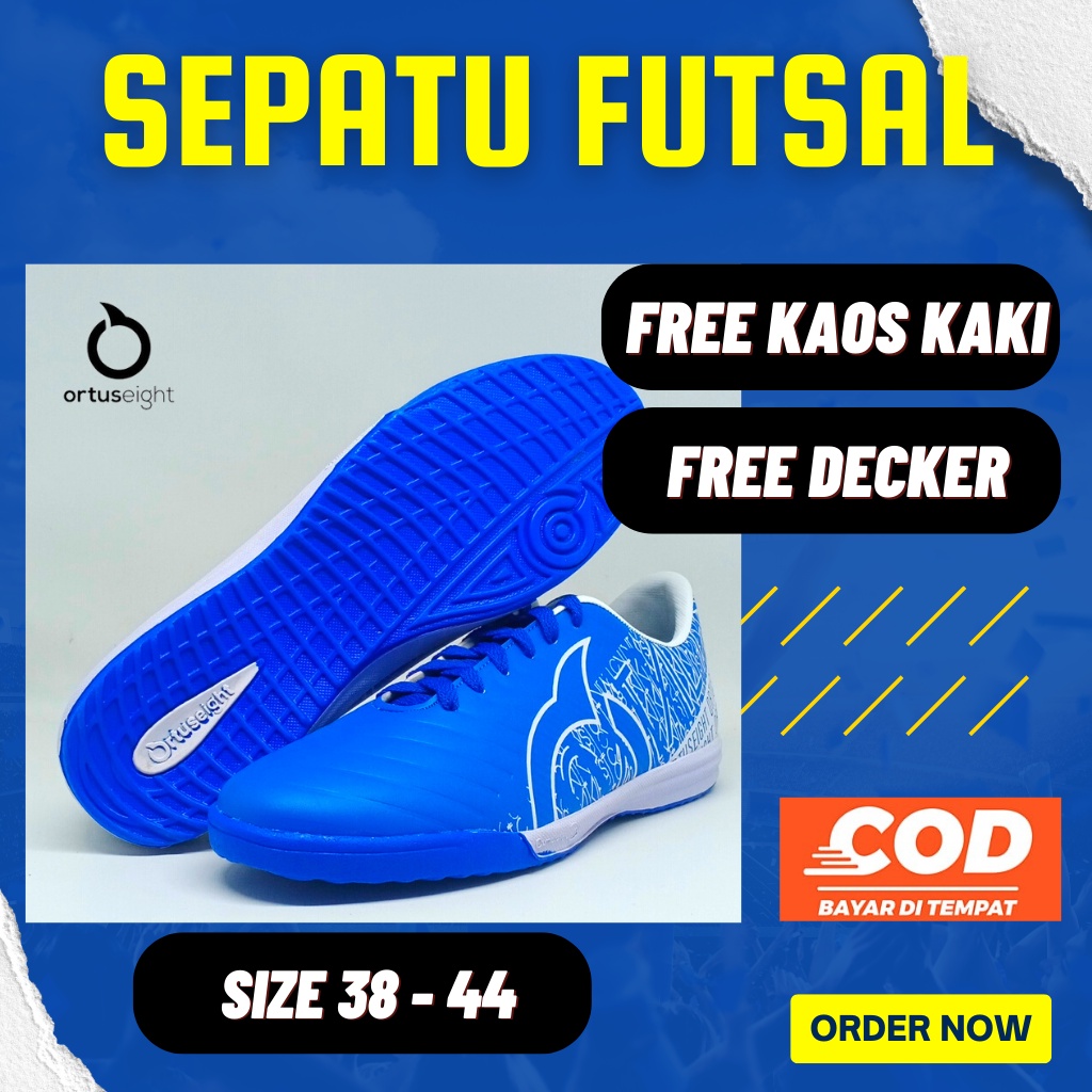 Sepatu Futsal / Sepatu Futsal Ortuseight / Ortuseight / Sepatu Futsal Ortuseight Sepatu Putsal Ortus