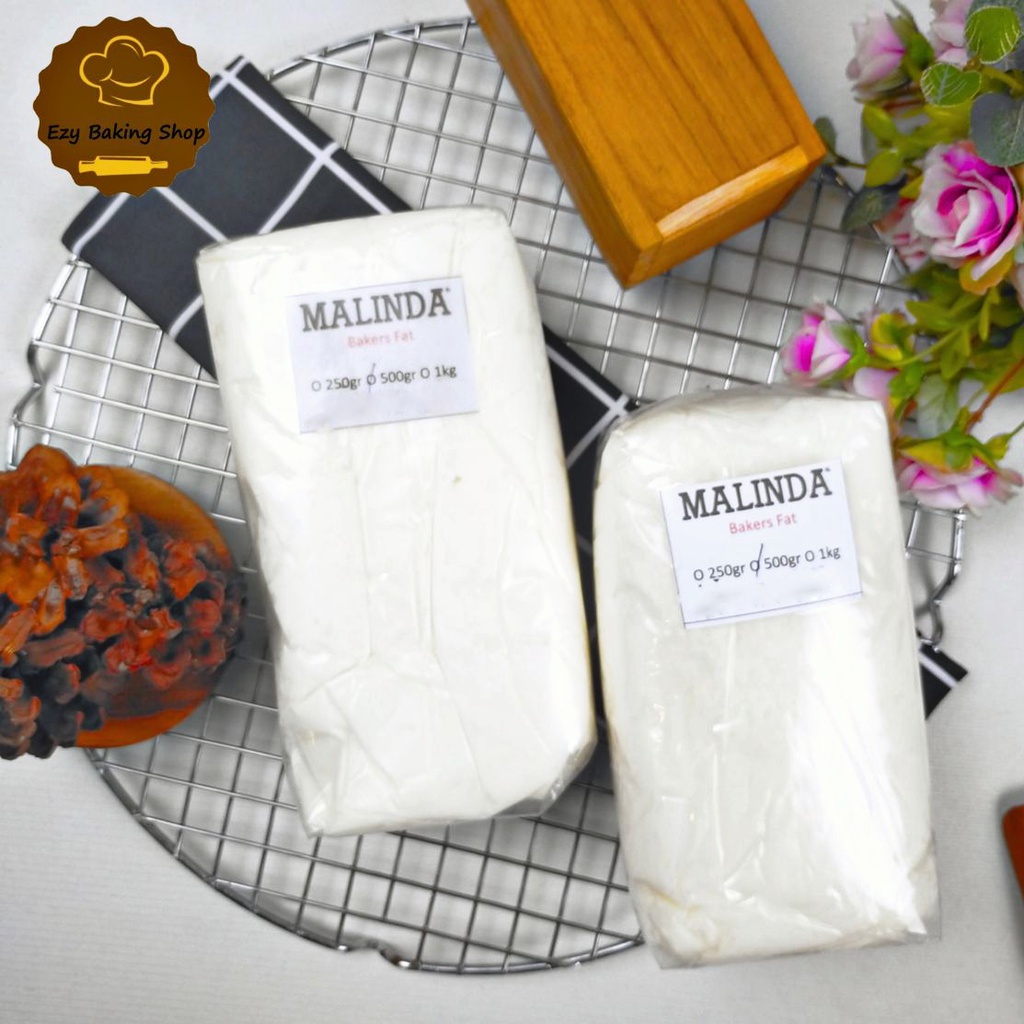 Mentega Putih Malinda Bakers Fat 500gr [REPACK] - Margarin Putih / Shortening