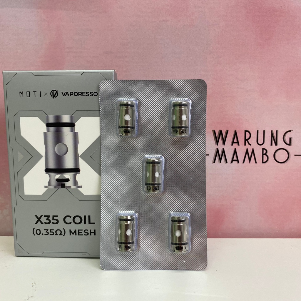 X35 COIL FOR X MINI POD HARGA PER 1 COIL