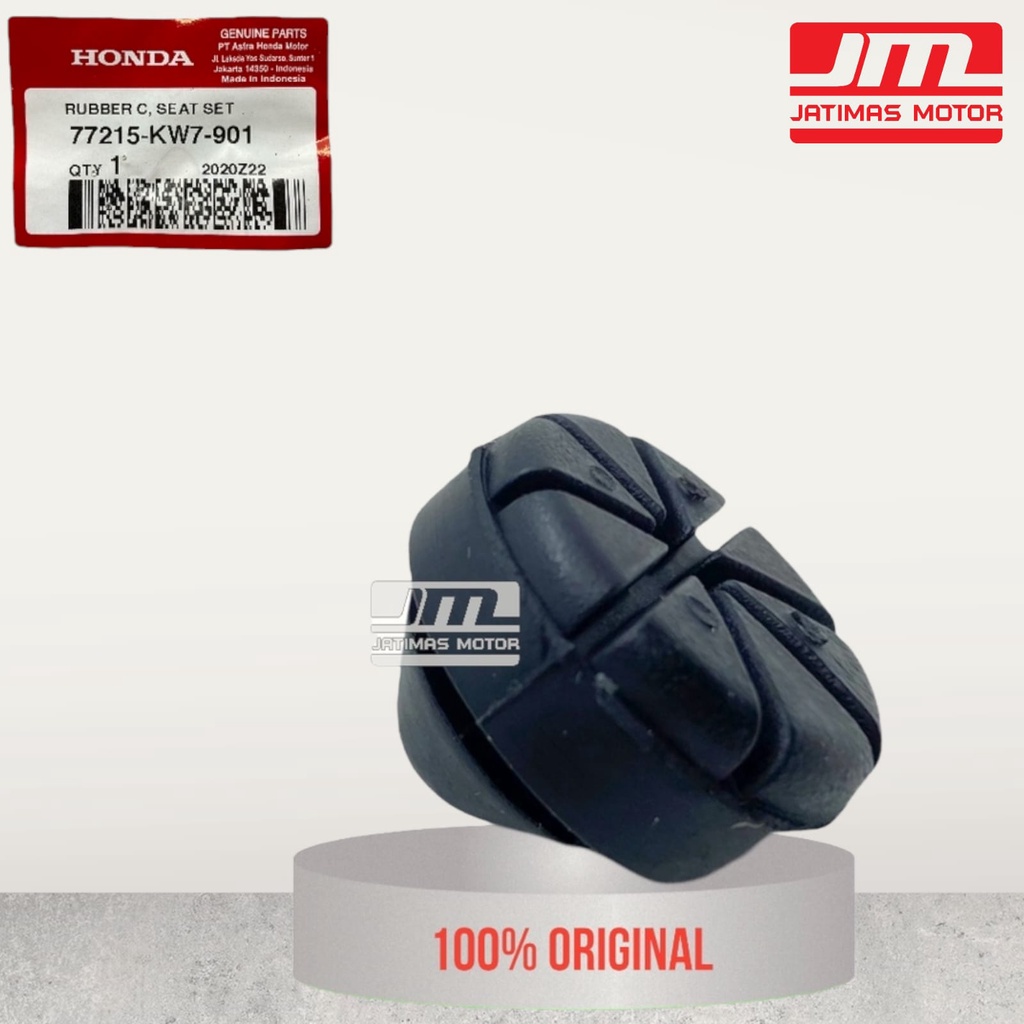 77215-KW7-901 / 77215-KW7-900 Karet bantalan jok sadel vario 110 125 150 fi spacy scoopy beat CS1 so