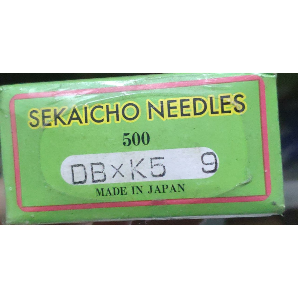 Jarum Jahit Sekaicho DBXK5 / DB X K5 Japan Jarum Mesin Bordir #500bj