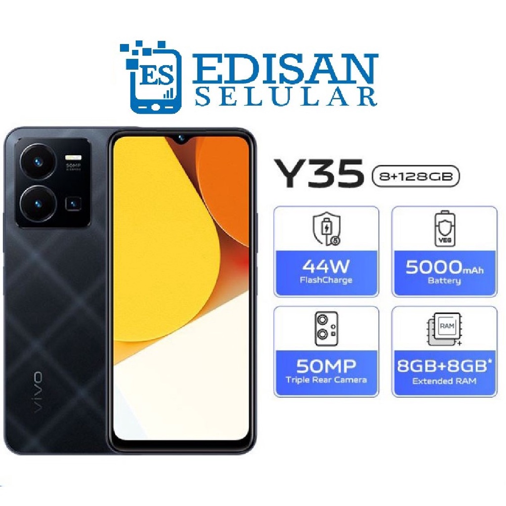 Vivo Y35 8/128 Garansi Resmi