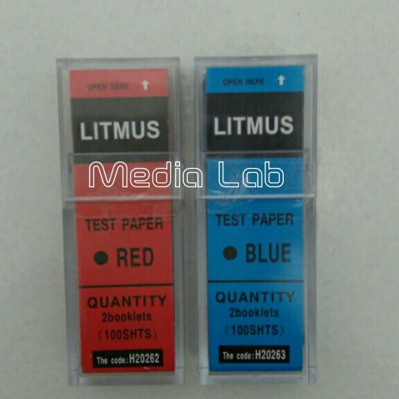 Lakmus Merah dan Biru