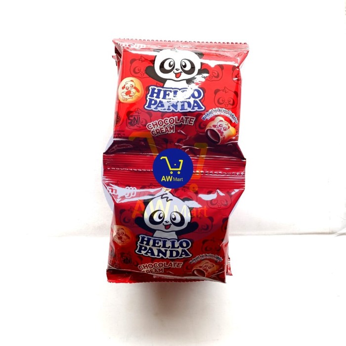 HELLO PANDA RENCENG ( 10 SACHET X 8GRA) - COKELAT, STRAWBERRY, COOKIES AND CREAM, DOUBLE CHOCO, MILK ALL VARIAN