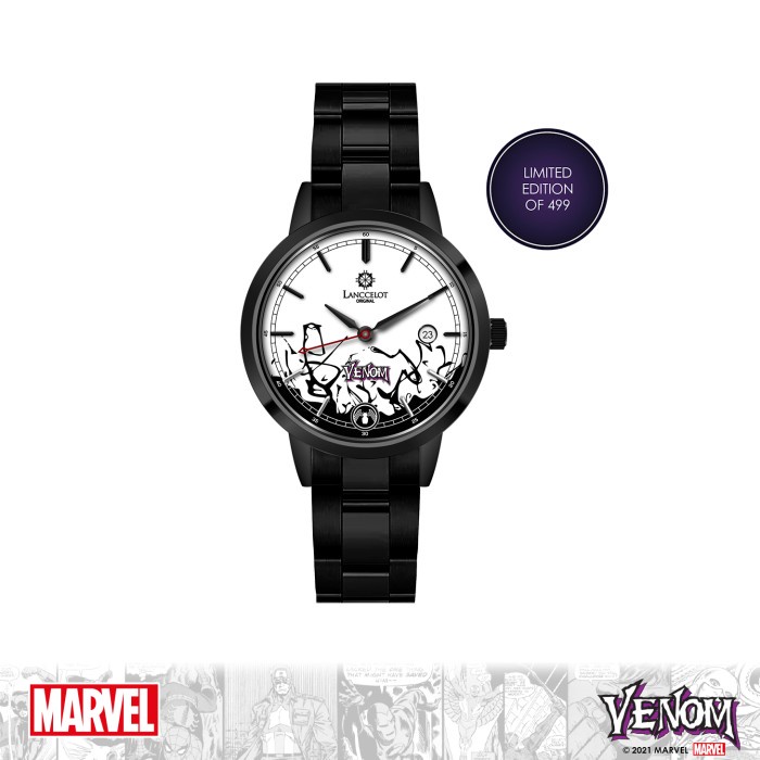 v BACA LANCCELOT  Marvel’s Venom TG pelindung anti gores antigores layar kaca film jam tangan temper