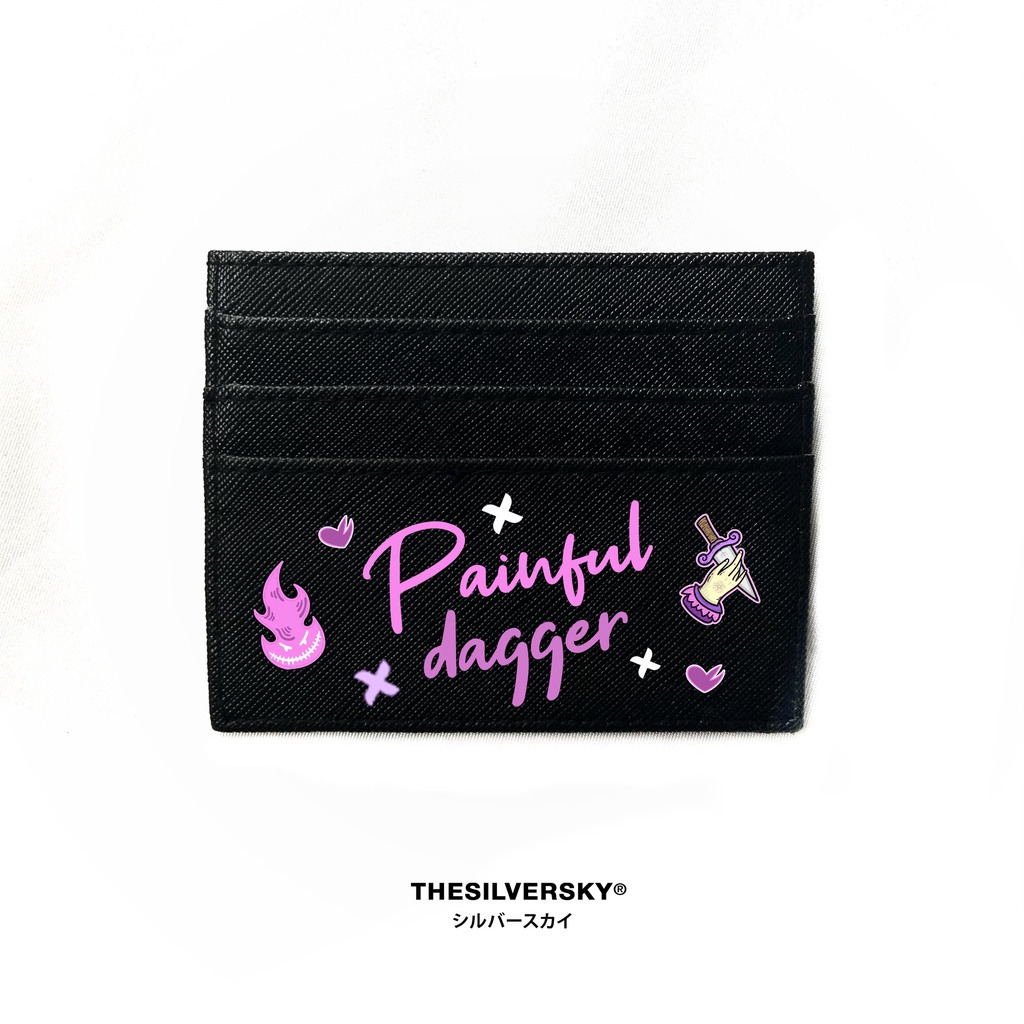 Thesilversky Painful Dagger Card Holder
