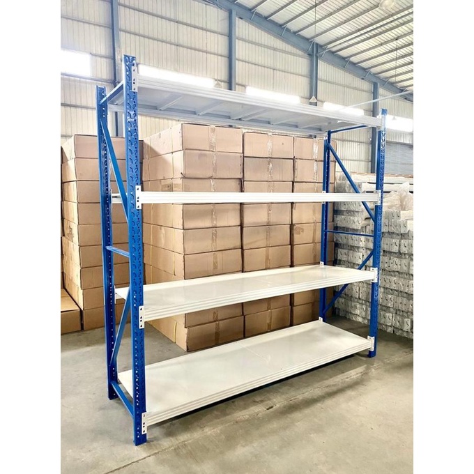 Rak Gudang Sparepart . Rak Komponen . Rak Penyimpanan Container Box