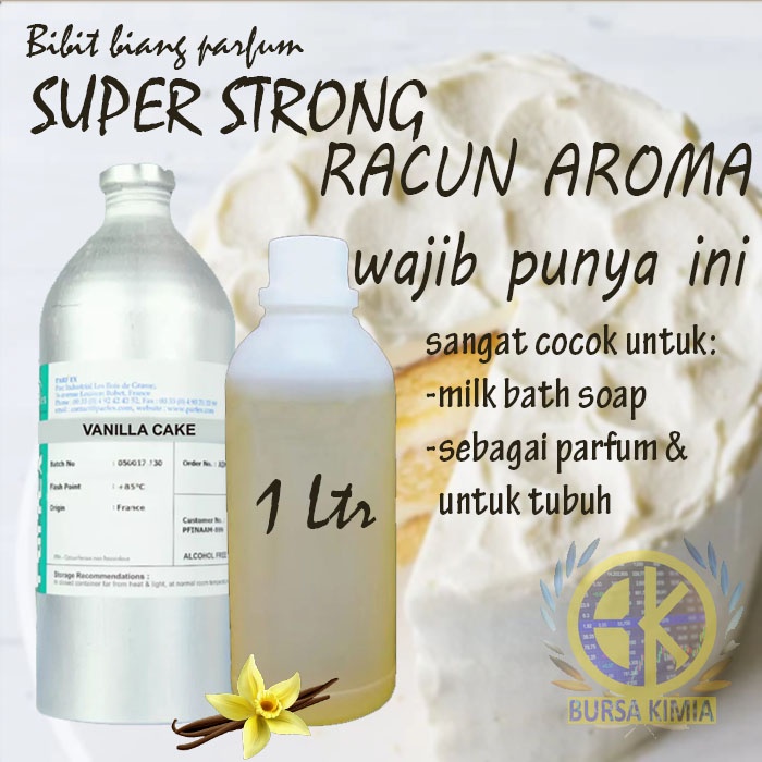 Bibit Parfum Vanilla Cake / Biang Parfum Vanilla Cake Murni / Cake Vanilli Parfume / Pewangi Vanilli