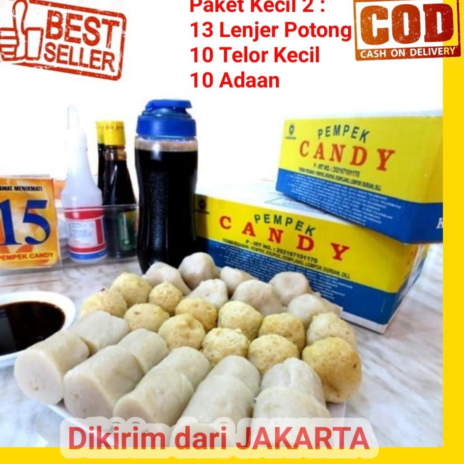 12.12 MALL  Pempek Candy Palembang Asli Paket C Empek Empek Mpek mpek