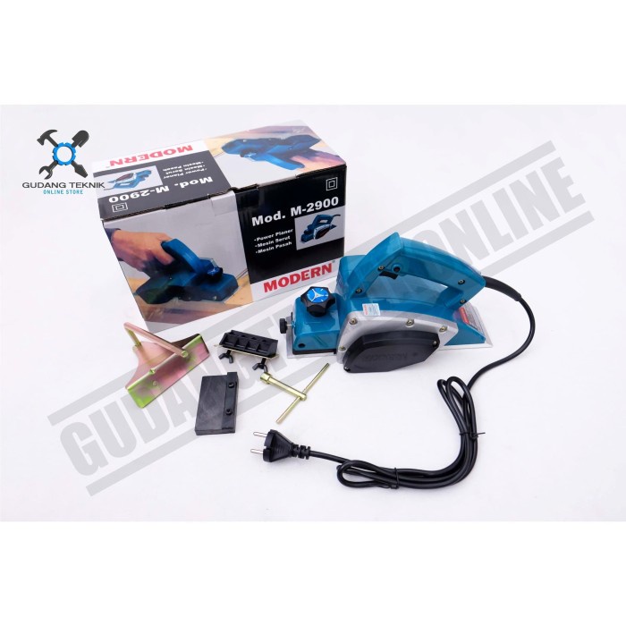 MESIN PLANER M2900 SH194 MODERN X MAILTANK 450 Watt 680 Watt / Mesin Serut Kayu Ketam Sugu Pasah Elektrik Planner M-2900 MODERN X SH 194 MAILTANK