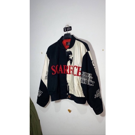 Nascar Jacket The Scarface Extremly Rare Items by JH Design Size Large