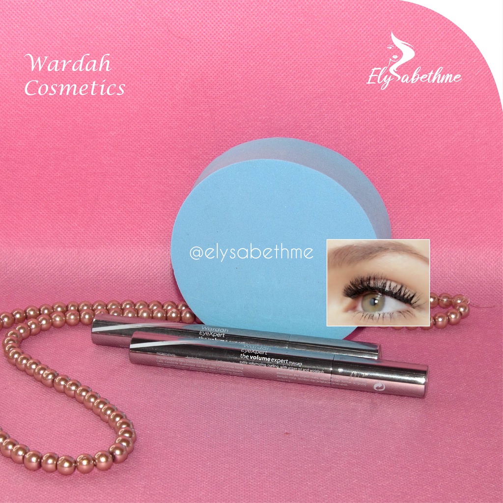 ✿ELYSABETHME✿ 🅆 🄰 🅁 🄳 🄰 🄷 Wardah eye mascara expert pelentik bulumata maskara waterproof penebal