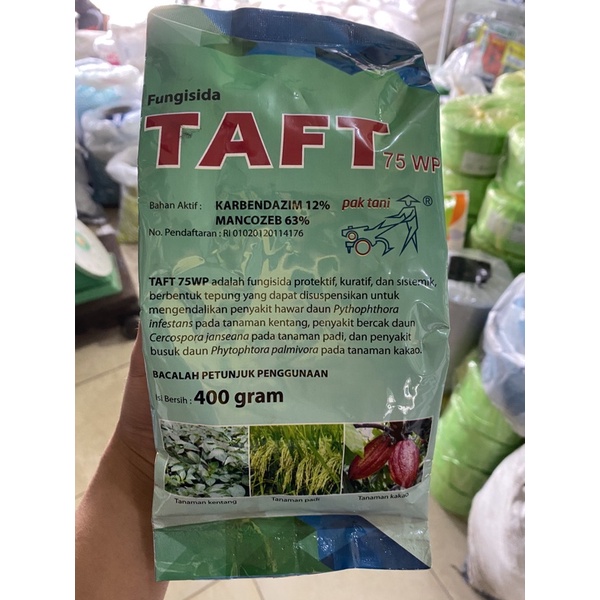 Fungisida taft 75WP ukuran 400gram