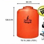 TOREN / TANGKI AIR ROTA 3 TB 70 (650 LTR) tangki saja