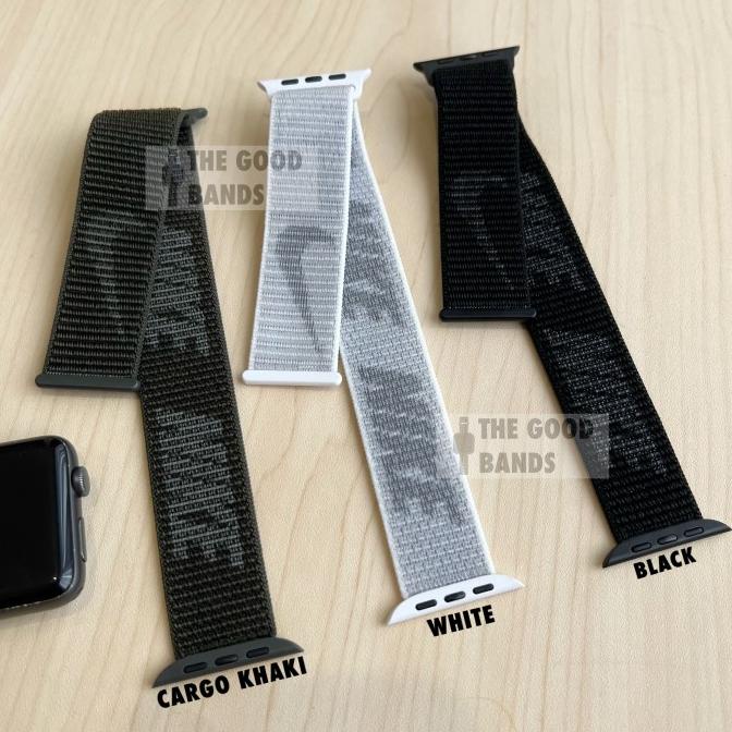 Strap Apple Watch 7 8 Ultra Nike Sport Loop Nylon Band 45Mm 49Mm 41Mm