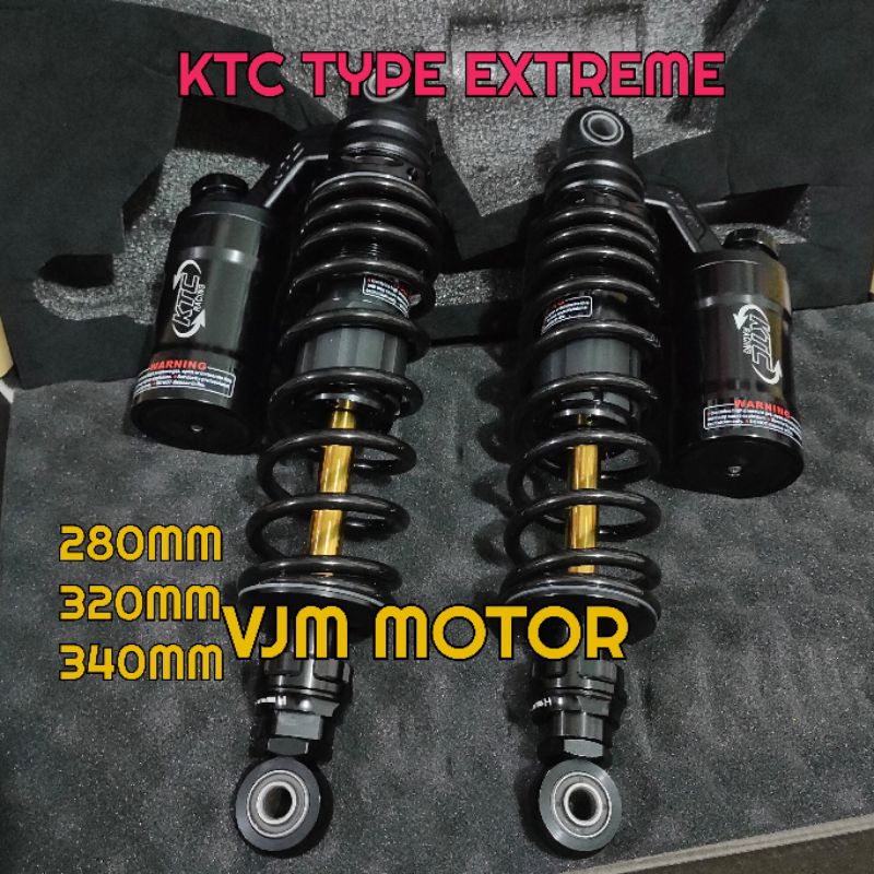 Shockbreaker ktc racing Extreme Jupiter Vega Rx king Supra kharisma 280,320,340 mm Original ktc racing