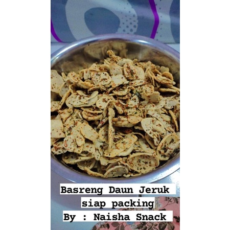 

Basreng Daun Jeruk Pedas//pack isi 10 pcs harga satuan 2000
