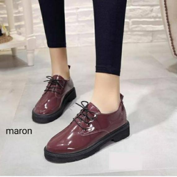 MURAHJ➤ Sepatu Docmart Wanita / Sepatu Wanita / Docmart Basic / Sepatu Loafers Wanita   / Sepatu Cew