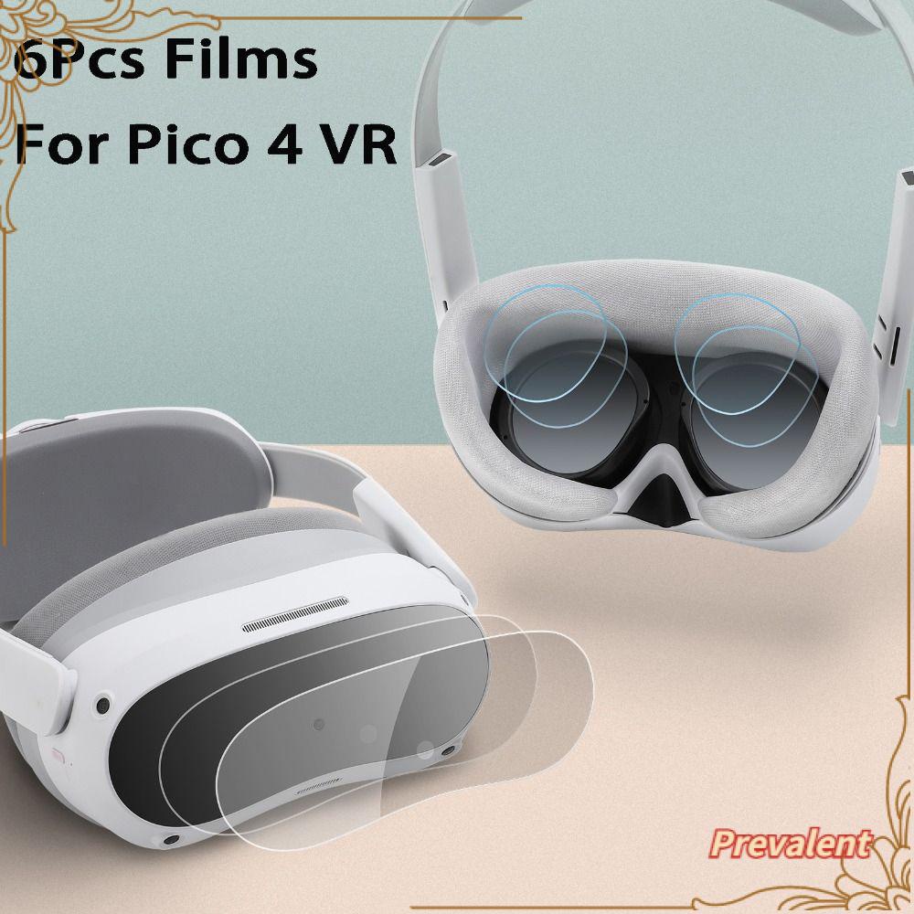 Preva 6Pcs/2set Film Pelindung Aksesoris Kacamata VR HD VR Kacamata Head Film