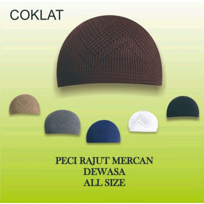 PECI RAJUT MERCAN/PECI RAJUT/PECI HAJI/KOPIAH RAJUT