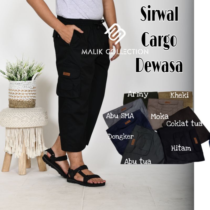 Celana Cargo Pria dewasa sirwal cargo panjang sirwal ikhwan Celana cingkrang laa isbal