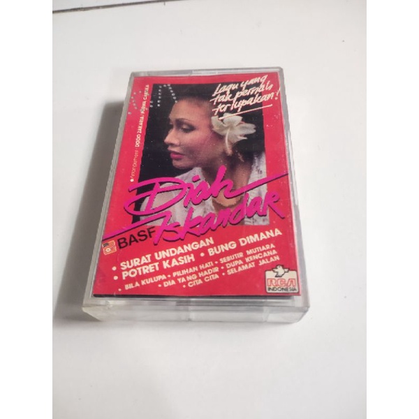 kaset pita diah iskandar / lagu yang tak pernah terlupakan