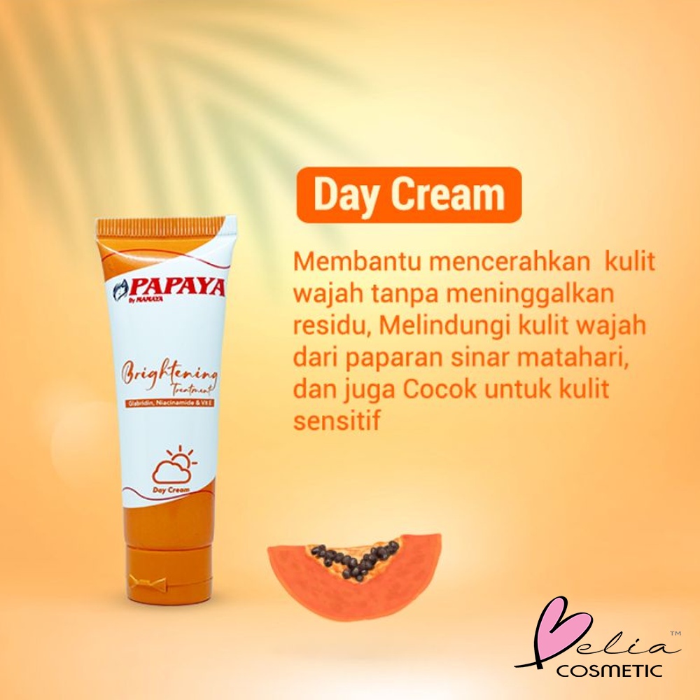 ❤ BELIA ❤ MAMAYA Day and Night Cream (✔️BPOM) Krim siang dan malam papaya