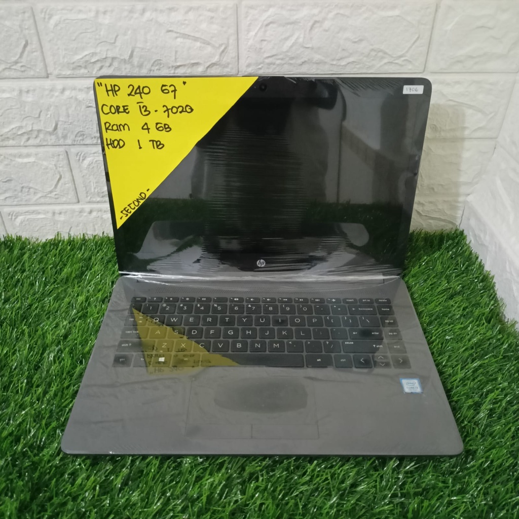HP 240 G7 CORE I3-7020 RAM 4GB HDD 1TB 14" BLACK